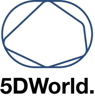 5dworld logo black